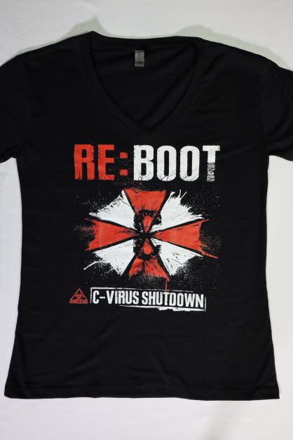 Re:Boot Limited Edition Ladies V-Neck Shirt