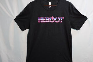 REBOOT Unisex T-Shirt Black